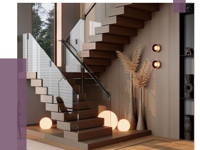 Изготовление и монтаж лестниц в Ухте от 86063 руб. | ПРОЛЁТ-Хта