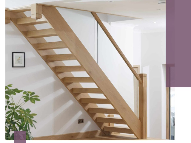 Изготовление деревянных лестниц под ключ в Ухте для дома