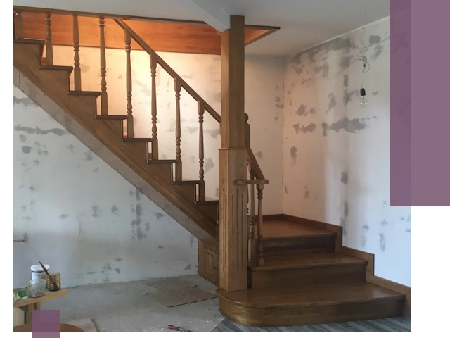 Ремонт деревянных лестниц в Ухте: быстро и качественно