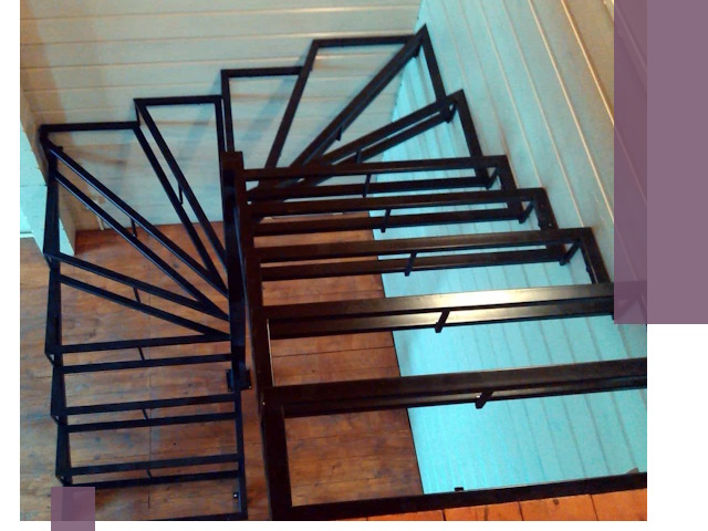 Изготовление металлических лестниц любой сложности в Ухте