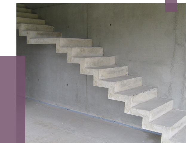 Бетонные лестницы в Ухте от 18731 руб. под ключ | ПРОЛЁТ-Хта