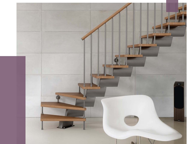 Монтаж модульных лестниц в Ухте от 6278 руб. 