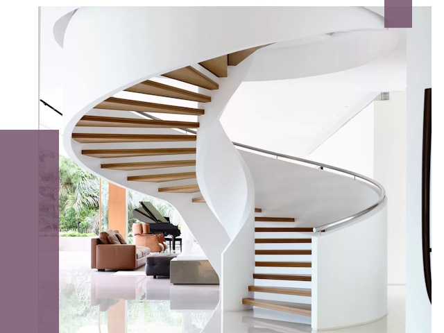 Винтовые лестницы в Ухте под ключ от 48094 руб. | ПРОЛЁТ-Хта