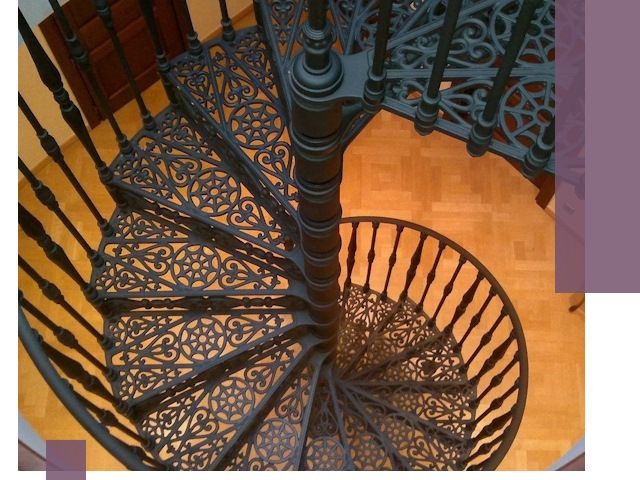 Винтовые лестницы под ключ в Ухте: производство и монтаж