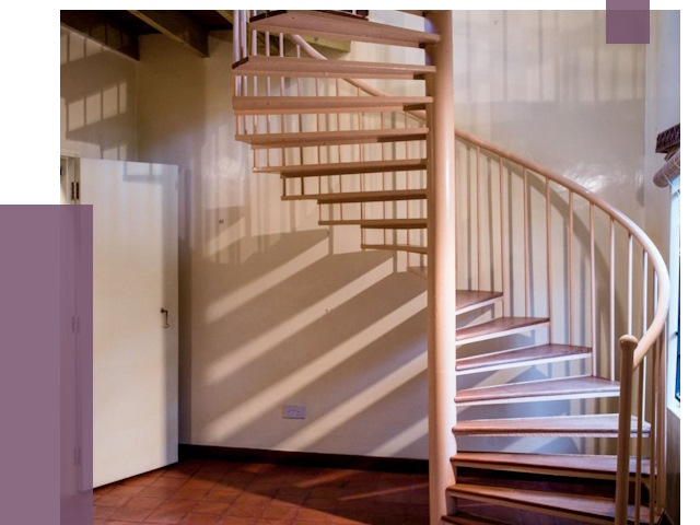 Изготовление винтовых лестниц на заказ в Ухте от 75431 руб. | ПРОЛЁТ-Хта