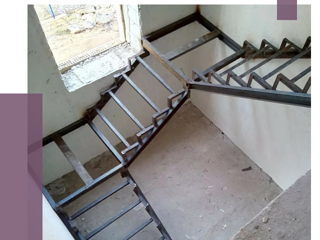 Монтаж лестниц на металлокаркасе в Ухте от 12656 руб. — ПРОЛЁТ-Хта