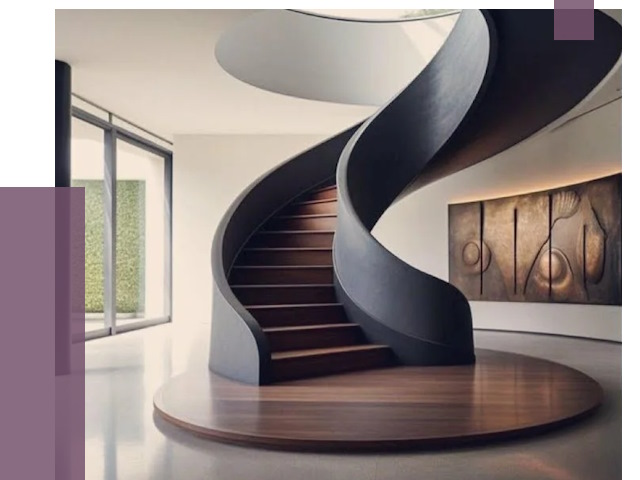 Элитные лестницы под заказ в Ухте от 187313 руб. — ПРОЛЁТ-Хта