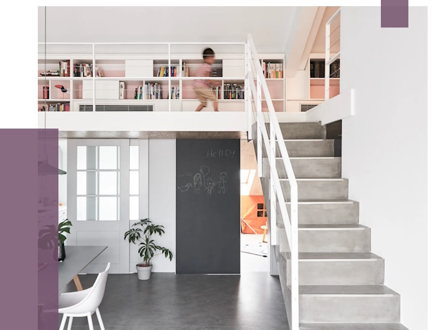 Лестницы для двухуровневой квартиры в Ухте от 174656 руб. | ПРОЛЁТ-Хта