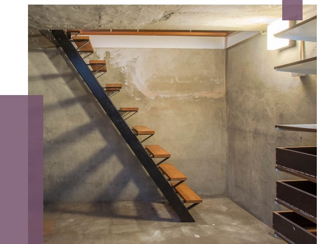 Лестницы в подвал в Ухте от 13011 руб. — монтаж | ПРОЛЁТ-Хта