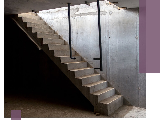 Изготовление и монтаж лестниц в подвале в Ухте