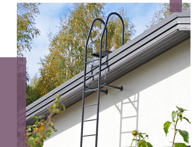 Лестницы на крышу в Ухте от 18934 руб. — монтаж и монтаж ПРОЛЁТ-Хта