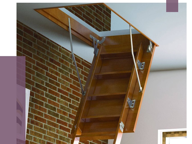 Установка чердачной лестницы в Ухте от 7746 руб. | ПРОЛЁТ-Хта