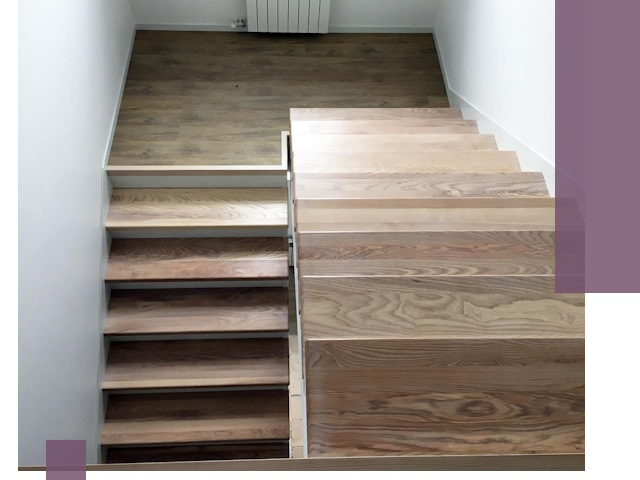 Тонировка лестниц в Ухте: качественно и долговечно