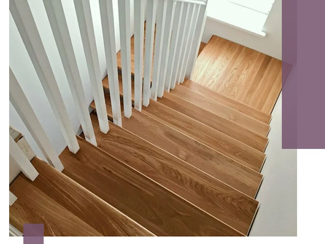 Лестницы из бука в Ухте: изготовление, монтаж и демонтаж