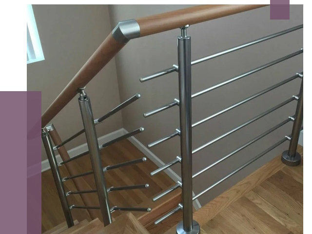 Изготовление перил в Ухте от 4556 руб. — перила на заказ | ПРОЛЁТ-Хта