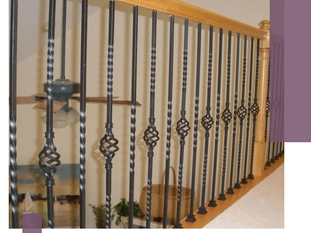 Изготовление и монтаж кованных перил в Ухте под ключ
