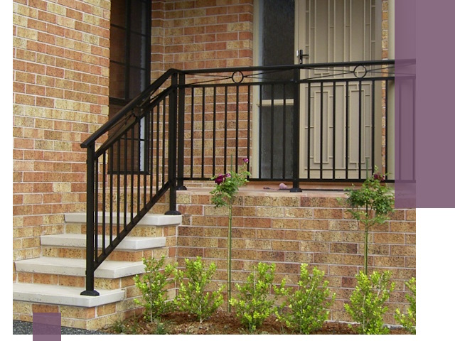 Уличные перила из металла под ключ в Ухте