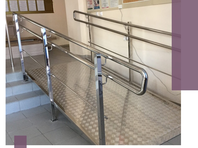Перила для инвалидов в Ухте — надежные поручни и ограждения