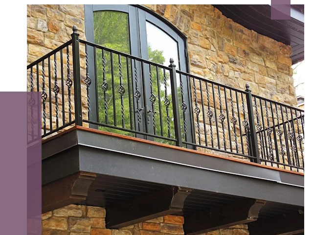 Балконные ограждения в Ухте от 7948 руб. — купить | ПРОЛЁТ-Хта