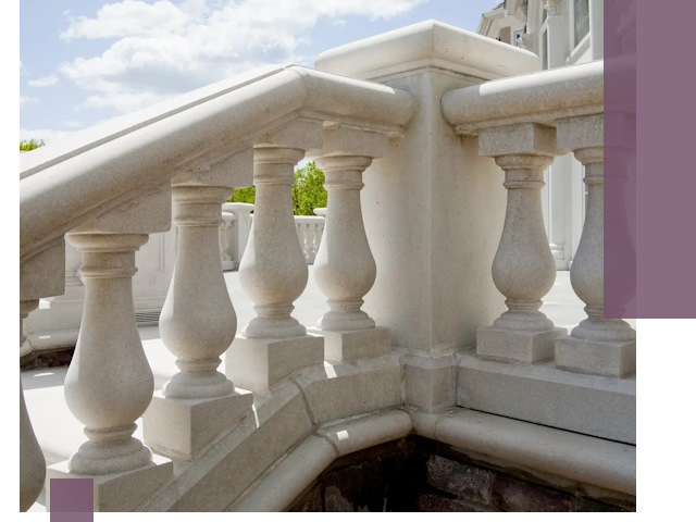 Балюстрады из металла и камня под ключ в Ухте