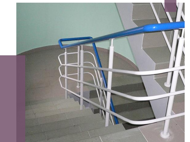 Перила в подъезде в Ухте — установка и замена от 7341 руб. | ПРОЛЁТ-Хта