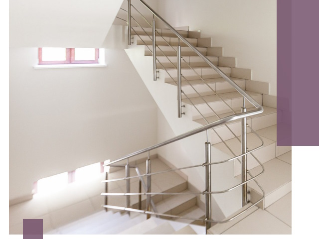 Установка и замена перил в подъезде в Ухте