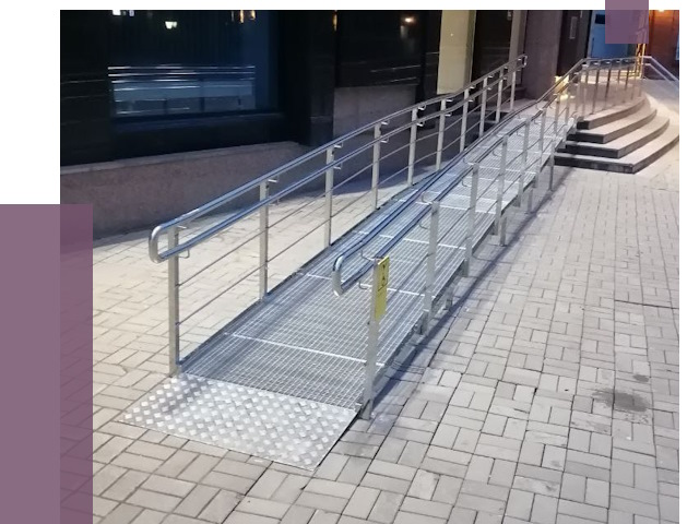 Ремонт пандусов в Ухте — восстановление от 8606 руб. 