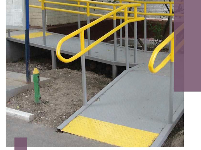 Монтаж пандусов для инвалидов в Ухте — быстро и качественно