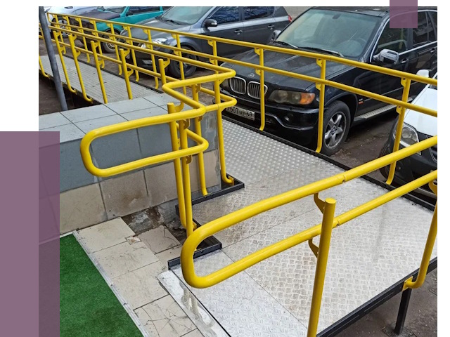 Стационарные пандусы в Ухте от 12150 руб. | ПРОЛЁТ-Хта