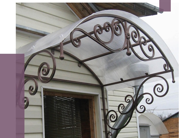 Изготовление козырьков в Ухте от 7290 руб. — заказать | ПРОЛЁТ-Хта