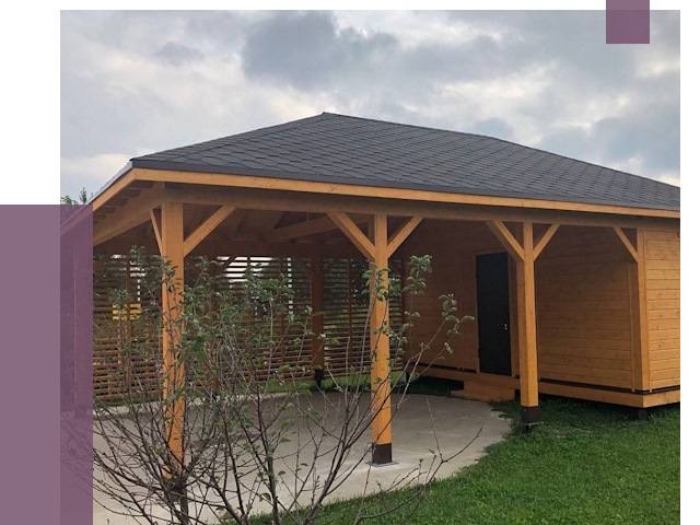 Навесы под ключ в Ухте от 47841 руб.  | ПРОЛЁТ-Хта