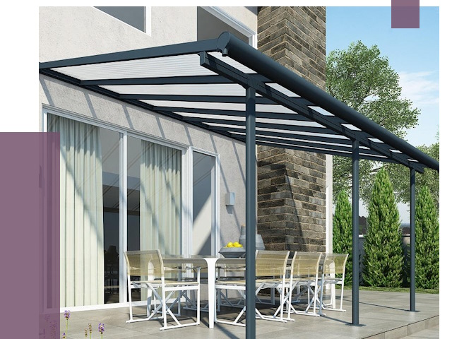 Навесы пристенные в Ухте от 9011 руб. — монтаж и установка | ПРОЛЁТ-Хта