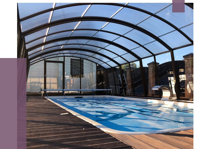 Навесы для бассейна в Ухте от 16605 руб. под ключ | ПРОЛЁТ-Хта