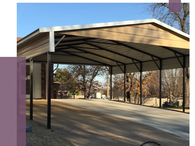 Двускатные навесы в Ухте от 7948 руб.  | ПРОЛЁТ-Хта