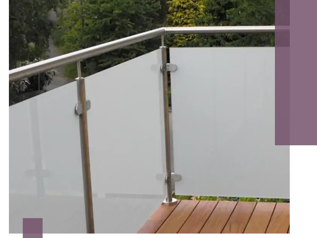 Алюминиевые парапеты для балконов и террас в Ухте