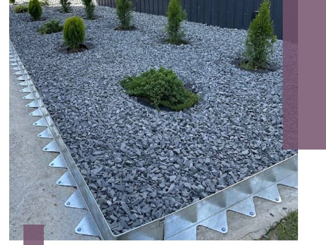 Оцинкованные металлические бордюры под заказ в Ухте