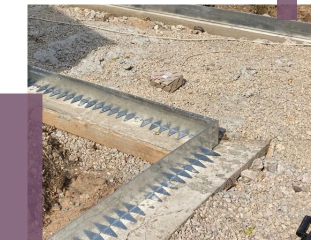 Нержавеющие бордюры в Ухте от 4759 руб. под ключ | ПРОЛЁТ-Хта