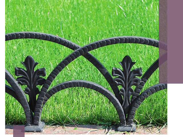 Декоративные металлические бордюры под ключ в Ухте