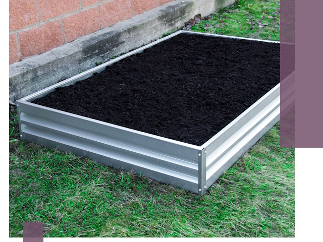 Металлические бордюры для грядок в Ухте: прочность и аккуратность