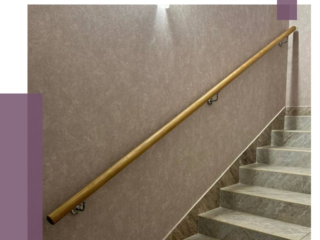 Пристенные поручни в Ухте под ключ от 3898 руб. 